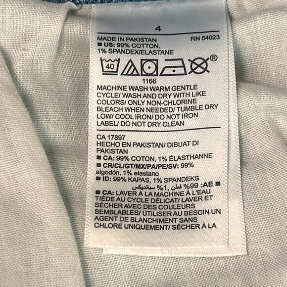 Old Navy High-Waisted OG Straight Leg Cut-Off Jeans - Picture 9 of 13